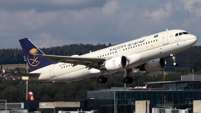 HZ-ASE:Airbus A320-200:Saudia
